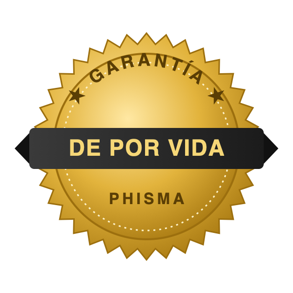 Sello Garantía de por vida Phisma